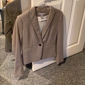 H&M tan blazer